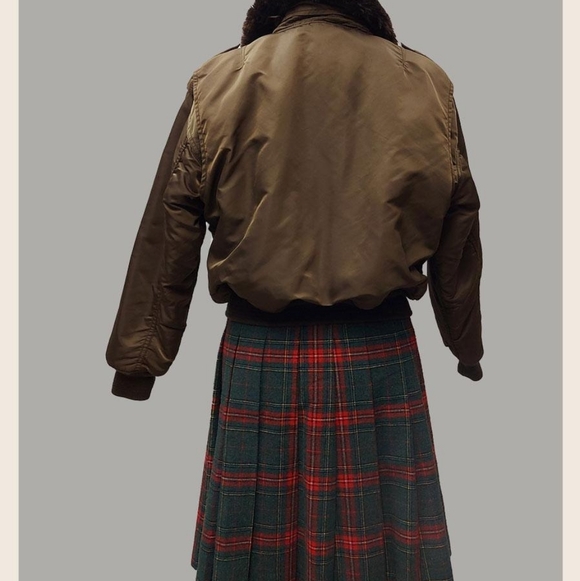 Schott NYC Womens Bomber Jacket - Picture 3 of 5